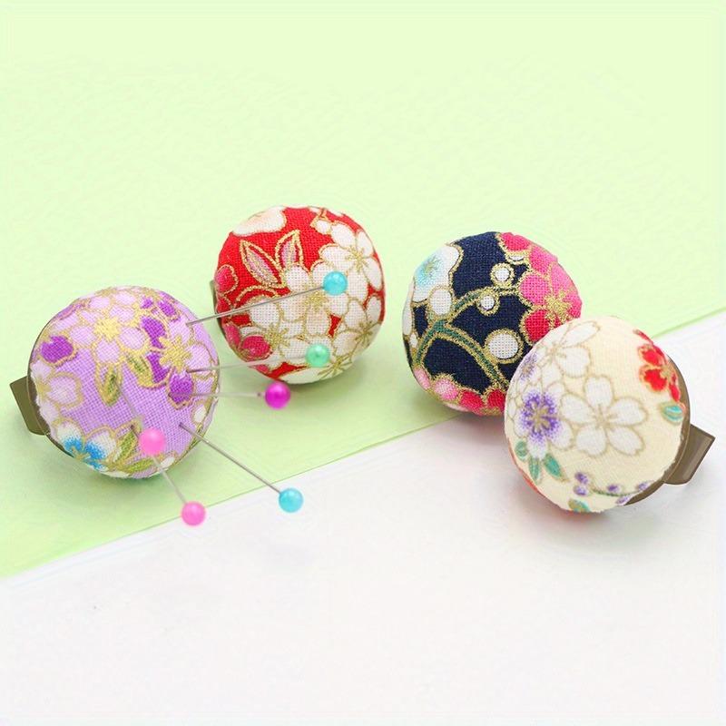 1PC Einstellbare Ring Pin Kissen Für Quilten Handwerk Finger Nadelkissen DIY Nähen Werkzeuge Zubehör