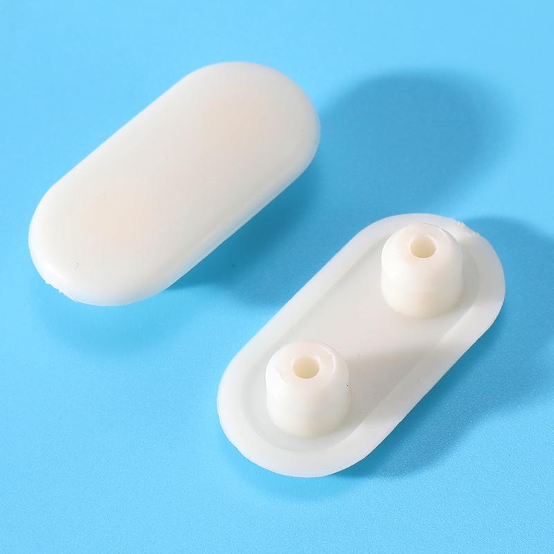 Toilet Seat Cushion: Anti-slip Shock Absorbing Silent Rubber Pads