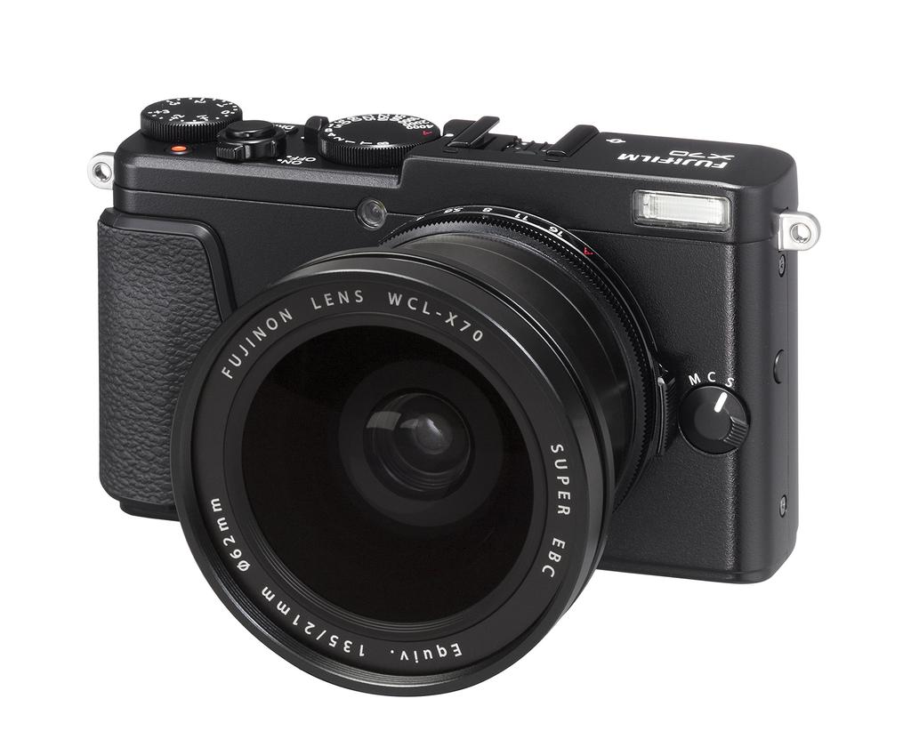 Fujifilm WCL-X70 Wide Conversion Lens Black