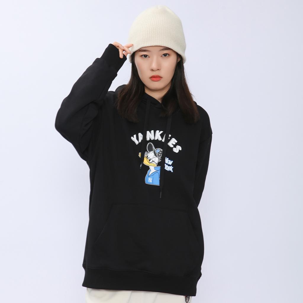New Disney X MLB X Disney Collaboration Sweatshirts Unisex Black 3AHDD1014-50BKS