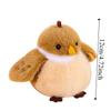 Collection Elf Bird Dolls Key Ring Fluffy Animal Birds Bag Pendant  Backpack Decoration