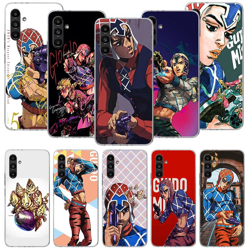 JoJo Adventure Guido Mista Phone Case for Samsung Galaxy A17 A16 A15 A14 A13 A57 A56 A55 A54 A53 A37 A36 A35 A34 A33 A26 A25 A24