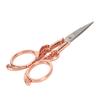 Vintage Scissors Stainless Steel Carved Handle Effort Saving Multifunction Craft Scissors for Embroidery Craft Art