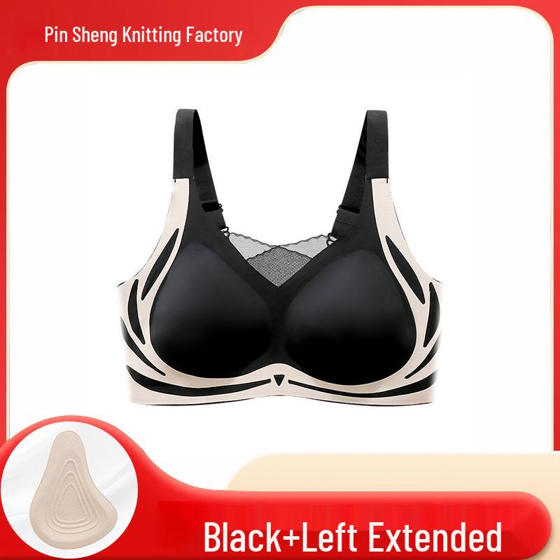 Women's Seamless Post-Mastectomy Bra with Breathable Silicone Prosthesis
