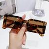Summer New Square-Framed Sunglasses Vintage Outdoor Beach Small Frame Glasses Fashion Women Jelly-Colored Sunglasses