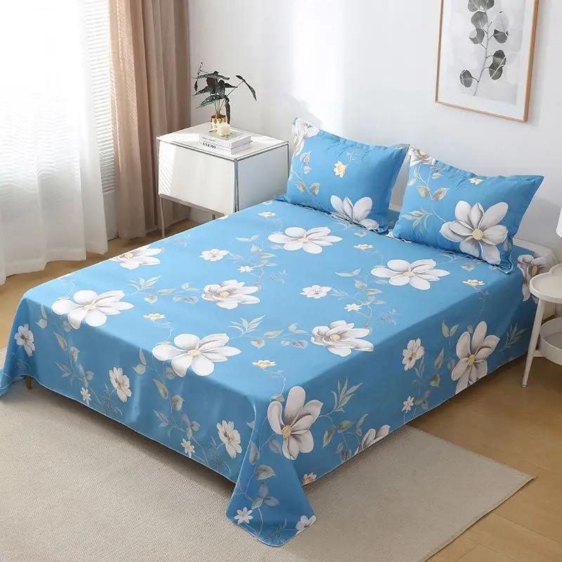 Set di lenzuola bohémien - Cotone 400TC stile mediterraneo con tintura resistente allo sbiadimento per l'essenziale del dormitorio