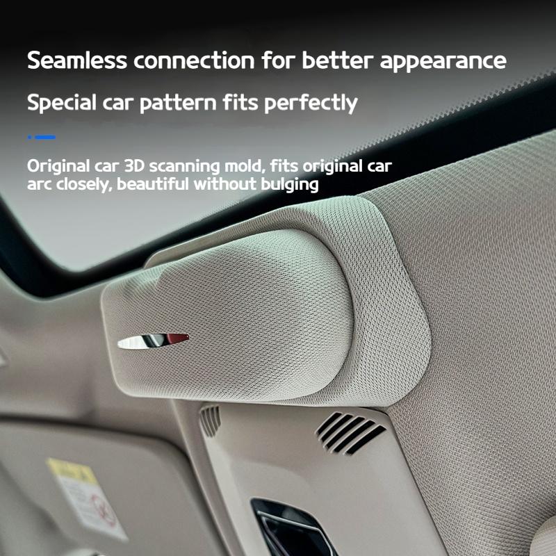 Dla BMW X1 U11 2025-2025 samochód zamszowe etui na okulary modyfikacja klips do przechowywania okularów przeciwsłonecznych ramka na okulary przeciwsłoneczne dachowe akcesoria wewnętrzne