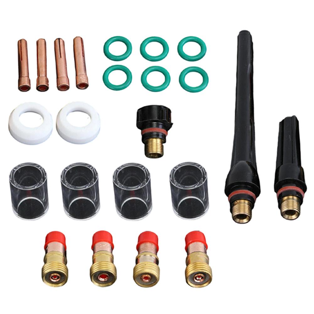 For Automotive Repair TIG Gas Lens Kit Welding Accessories O-ring Set High-temp O-rings 9 2.65mm ABS Insulators