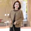 2025 Autumn/Winter Slimming Coat for Young Mothers - Chic Style for Middle-Aged & Elderly Women