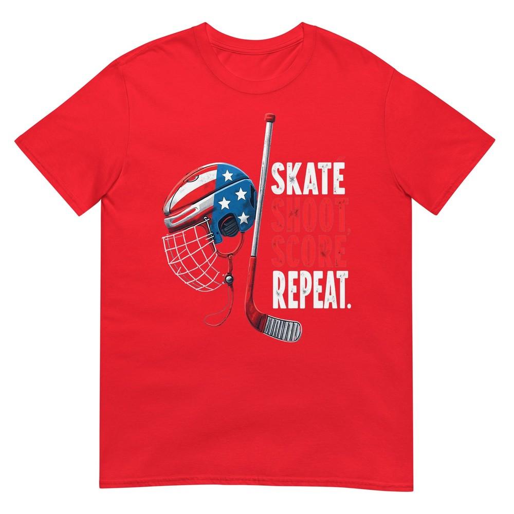 Youth Usa Ice Hockey Jersey Ice Boys Hockey Birthday Tshirt S