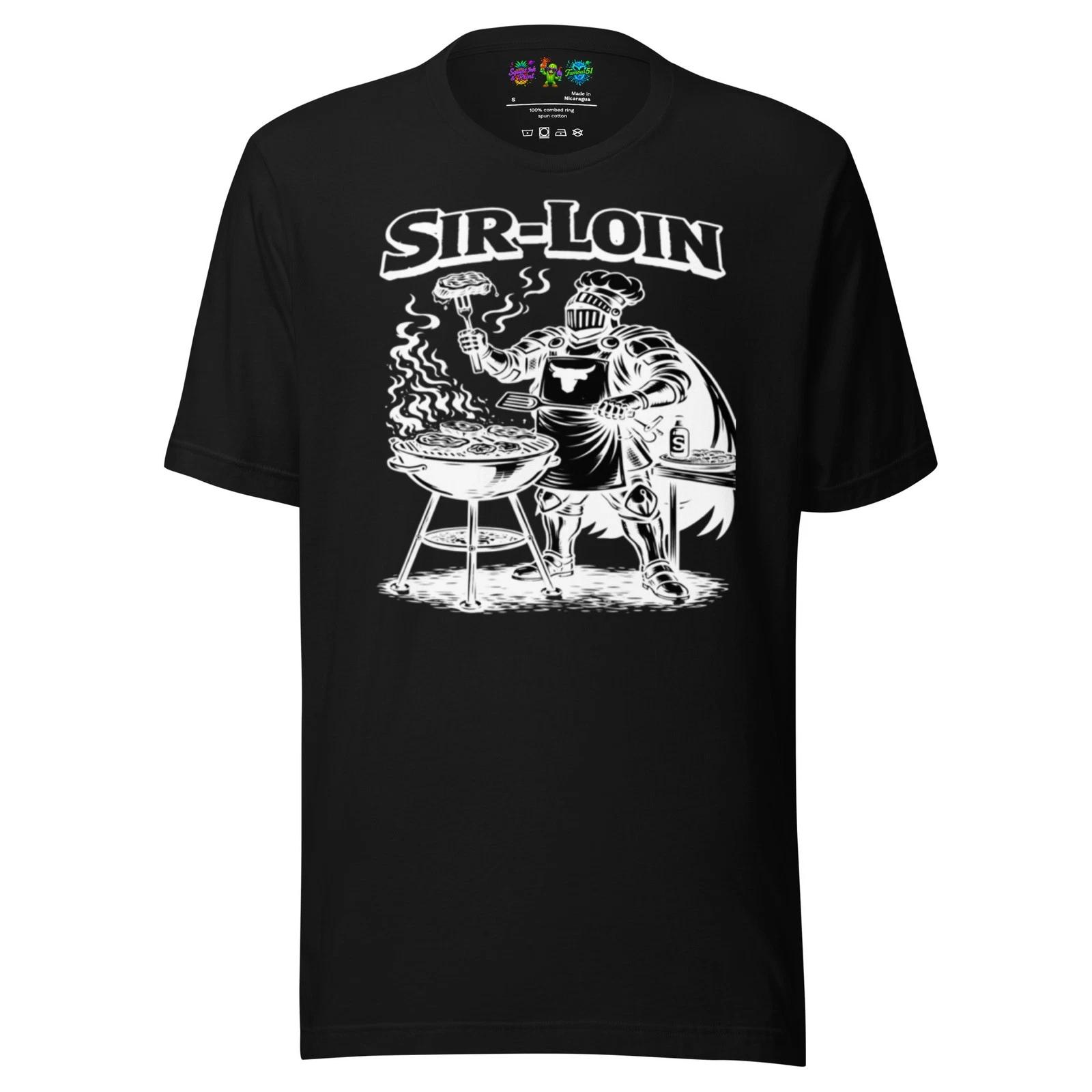 Knight My Loin | BBQ Grilling Tee Shirt | Famous 51 & Premium L