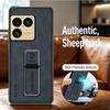 Cases For Sony Xperia 1 VIII Skinsheep PU Leather Magnetic Holder Shockproof Case For Sony Xperia 1 VIII Matte Phone Back Cover