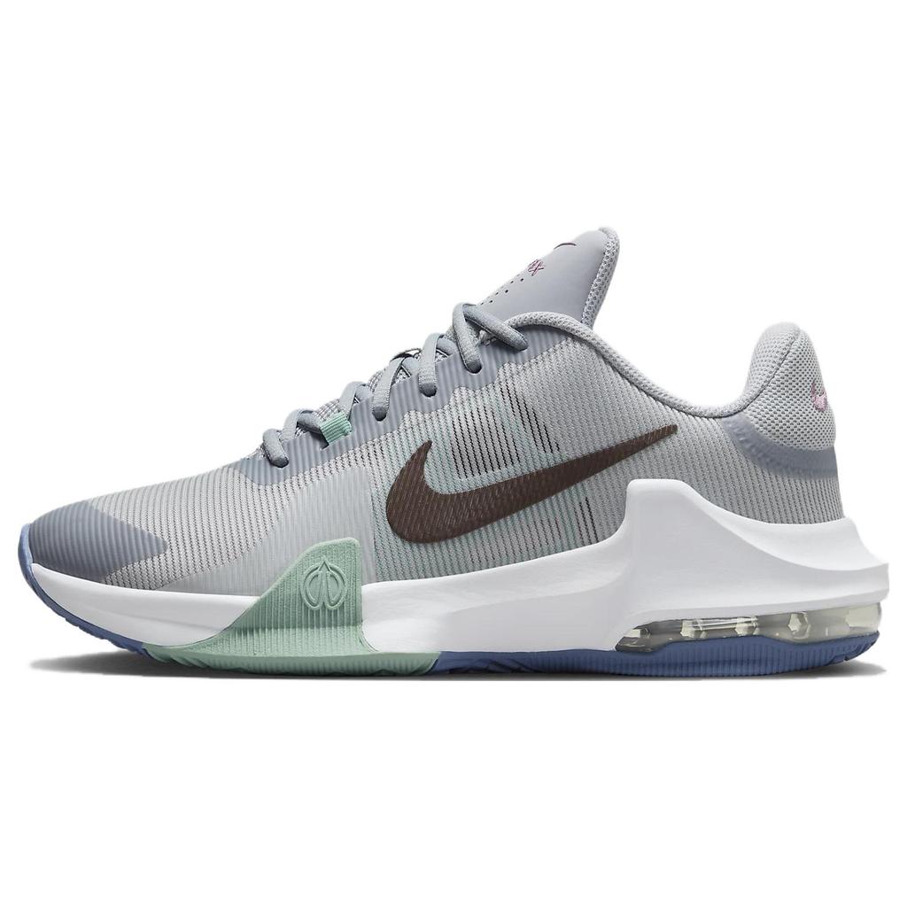 New Nike Air Max Impact 4 Wolf Grey Burgundy Crush DM1124-007
