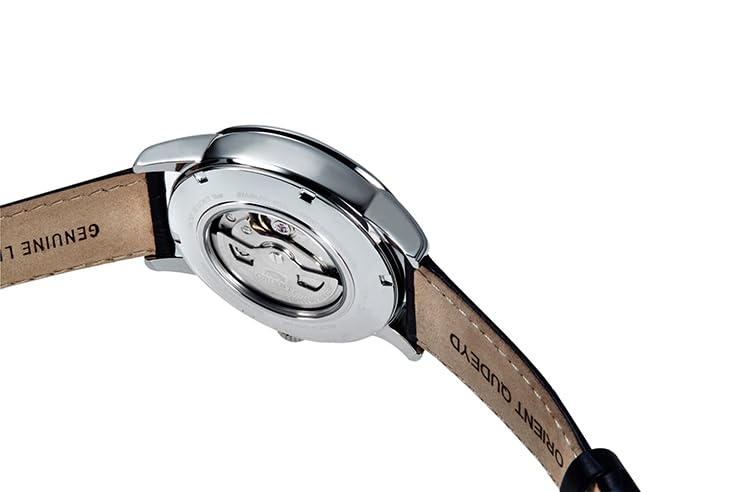 Orient SUN & MOON Automatikuhr, Mechanisch, mit japanischer Herstellergarantie, Klassisch, RN-AK0005S, Herrenuhr, Weiß, Silber