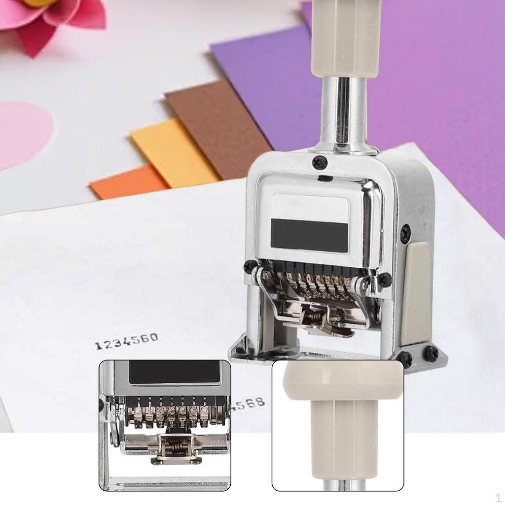 Auto Number Stamp Automatic Numbering Machine Professional Office Equipment for