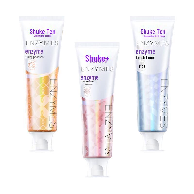 Shuke Whitening Enzyme Toothpaste Multi-Flavor Pack