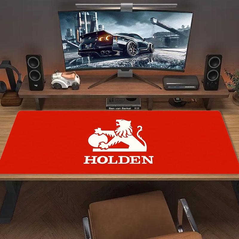 Holden Lion Emblem Large Size Mouse Pad Large Gaming Table Cushion Nonslip Laptop Tablet Big Mousepad Xxl Mat Mini Pc Playmat With Lock Edge