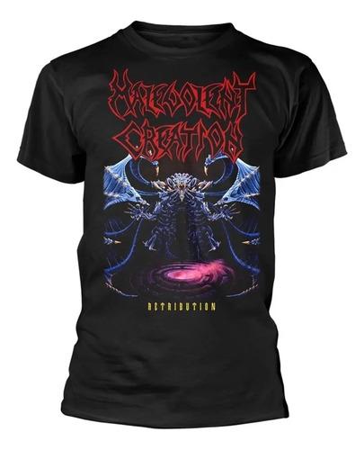 Unisex Shirt Cotton Oversize Large Size Oficial De Malevolent Creation Retribution