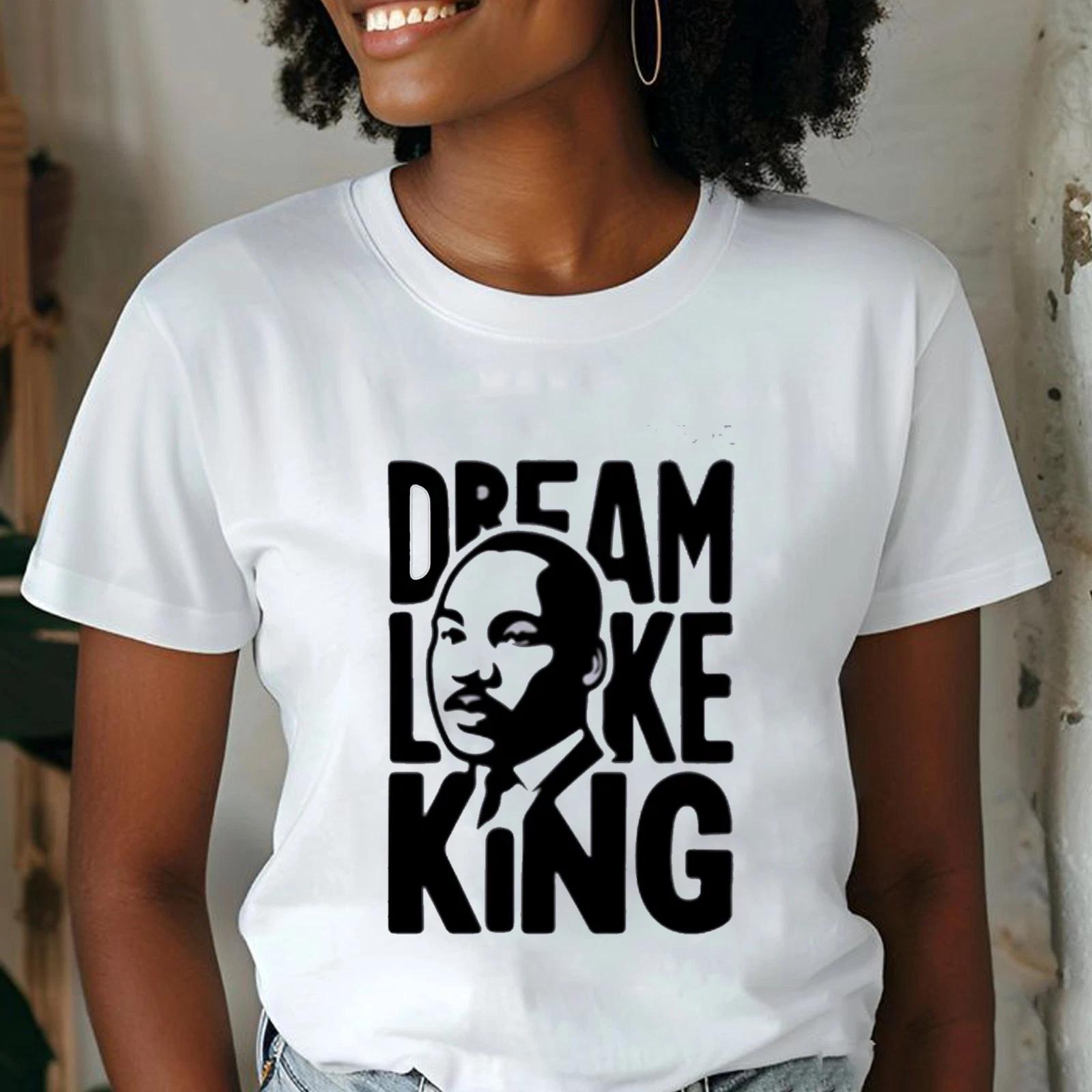 Dream Like King Tee, Martin Luther King Day T-shirt, Black Live Matters Tee 2XL