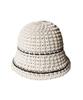 Seullipiseullib Line Minimal Ivory Bucket Hat