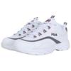 FILA Ray Comfortable Versatile Low-Top Casual Running Shoes Unisex sneaker White 1RM02814G-101
