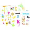 30pcs Children Carnival Assortment Toy Party Favor Assorted Prizes Kids Colorful Toys