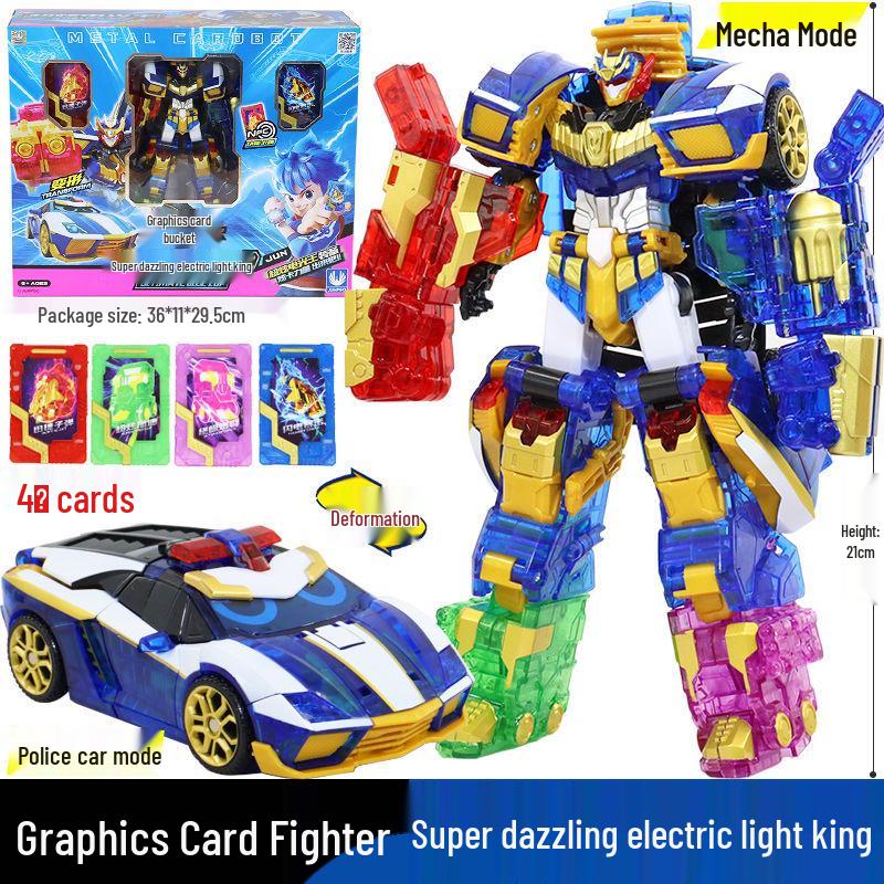 Xuan Dou Shi Xuan Lan Thunder King Robot: Transforming Boy Toy King, Season 3