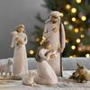 Weihnachtsserie Desktop Harz Krippe Ornament