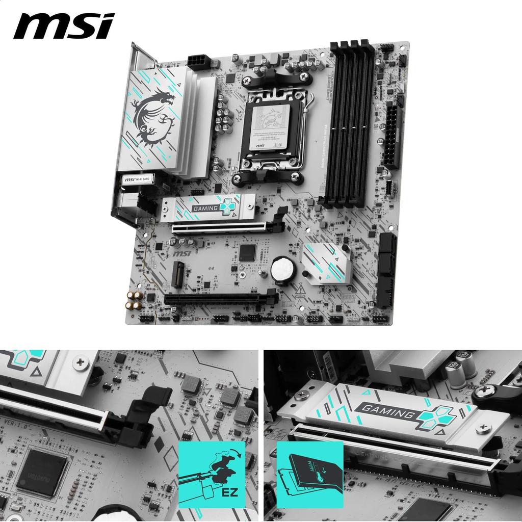 MSI B840M GAMING PLUS WIFI6E Gaming Motherboard MB6805 Micro-ATX