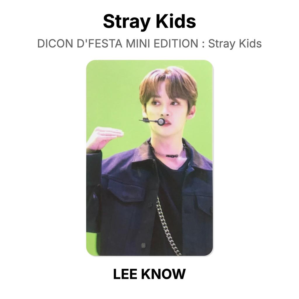 Stray Kids DICON D'FESTA MINI EDITION : Offizielle Stray Kids Fotokarte