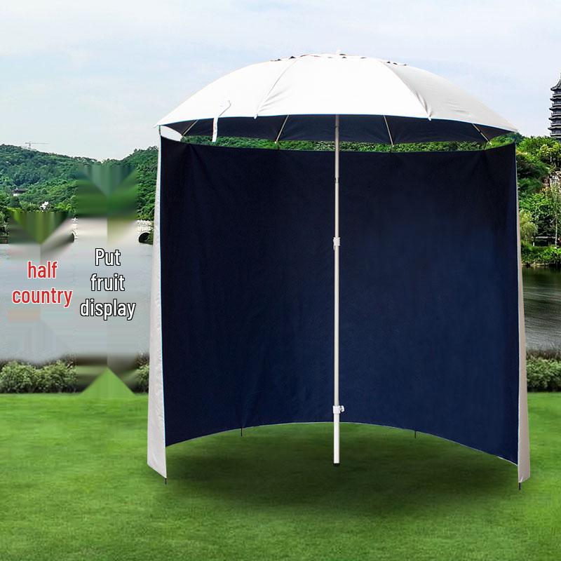 Universal Outdoor Fishing Parasol: Large Rainproof & Sun-Protective Umbrella Tent