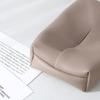 PU Leather Tissue Box Cover Rectangle Tissue Holder for Car Room Bathroom Decor Bedroom Ornament Folding Tissue Covers
