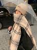 New Knitted Vintage Scarf Headscarf Winter Women Men Plaid Tassel Warm Scarve Pashmina Mujer Femme Male Pareo Wrap Shawl Unisex