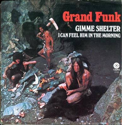 7-Zoll Schallplatte GRAND FUNK RAILROAD - Gimme Shelter 3160 Capitol Records 1971 US Rock Gebraucht