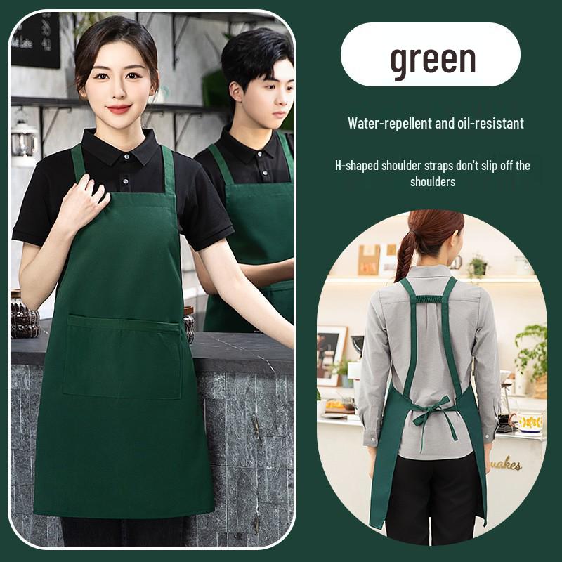 

Waterproof Oil-Proof Apron for Kitchen, Catering, Milk Tea Shops, Supermarkets - Durable and Dirt-Resistant Workwear for Summer.