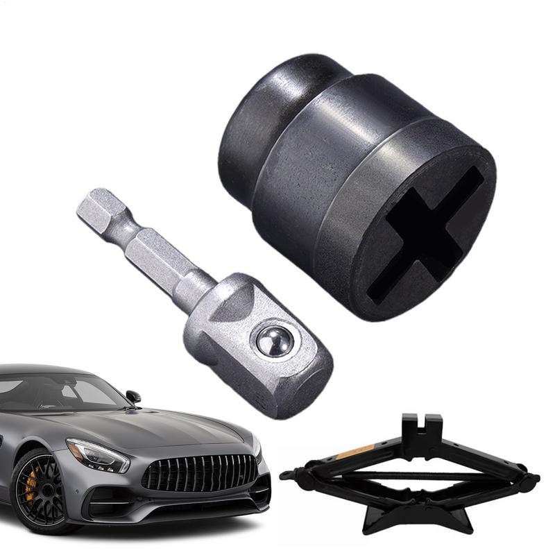 2025 Thickened Car Electric Wrench Jack Socket Fast Cross Jack Socket Utilizing Advanced Electric For Drill Bit Hand Tools
