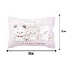 MORIPiLO Ishiyowa-chan Reversible Pillow Case, Character Design Pillowcover for Kids & Adults, Washable Pillow Cover (17x25 inches / 43x63cm)