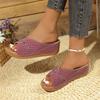 Summer Shoes Sandals Women Non-Slip Shoes for Women Slides Women Shoe Wedge Shoes Woman Plus Size Footwear Female Slipper
