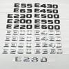 3D Kofferklep Embleem Badge Logo Voor Mercedes Benz E-Klasse W210 W211 E43 E53 E63 E55 E200 E220 E250 E280 E320 E350 E420 E550 E500 E430 VH0