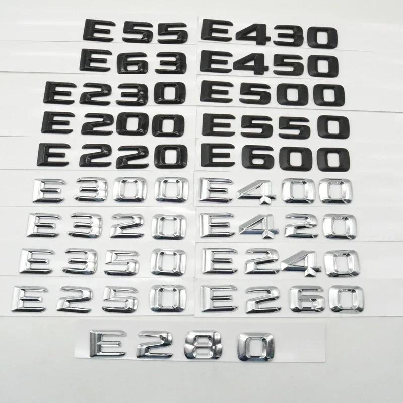 3D Kofferklep Embleem Badge Logo Voor Mercedes Benz E-Klasse W210 W211 E43 E53 E63 E55 E200 E220 E250 E280 E320 E350 E420 E550 E500 E430 VH0