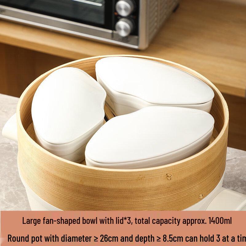 ZISIZ Ceramic Sector Steamer Box