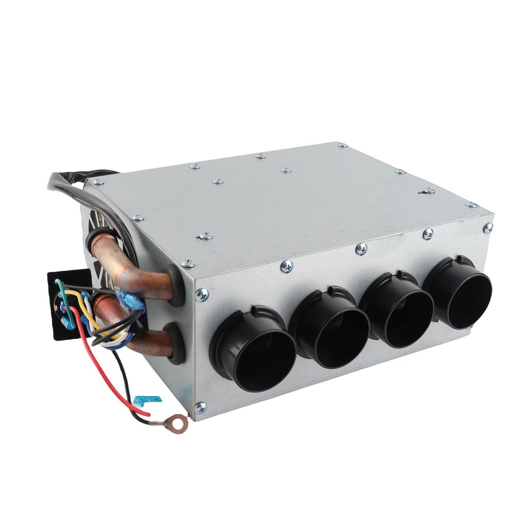 12V Universal Underdash Heater Fast Heating Frost Removing Winter Automotive Air Defroster with 4 Vents and 3 Speed