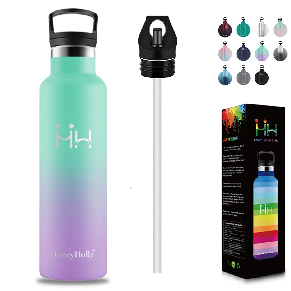 

YANGYAO 1 Liter Vacuum Insulated Thermos Water Wide Double Stainless Keeps Hot or Suitable for and Large Seamless High Airtight Easy to Sports Bottle