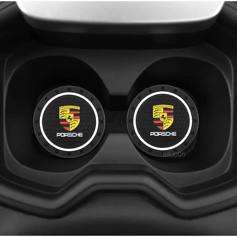2 stk Bil Sklisikker Underlag Vannkopp Tilbehør For Porsche Cayenne Macan 911 Gt3 918 928 944 968 Boxster Panamera
