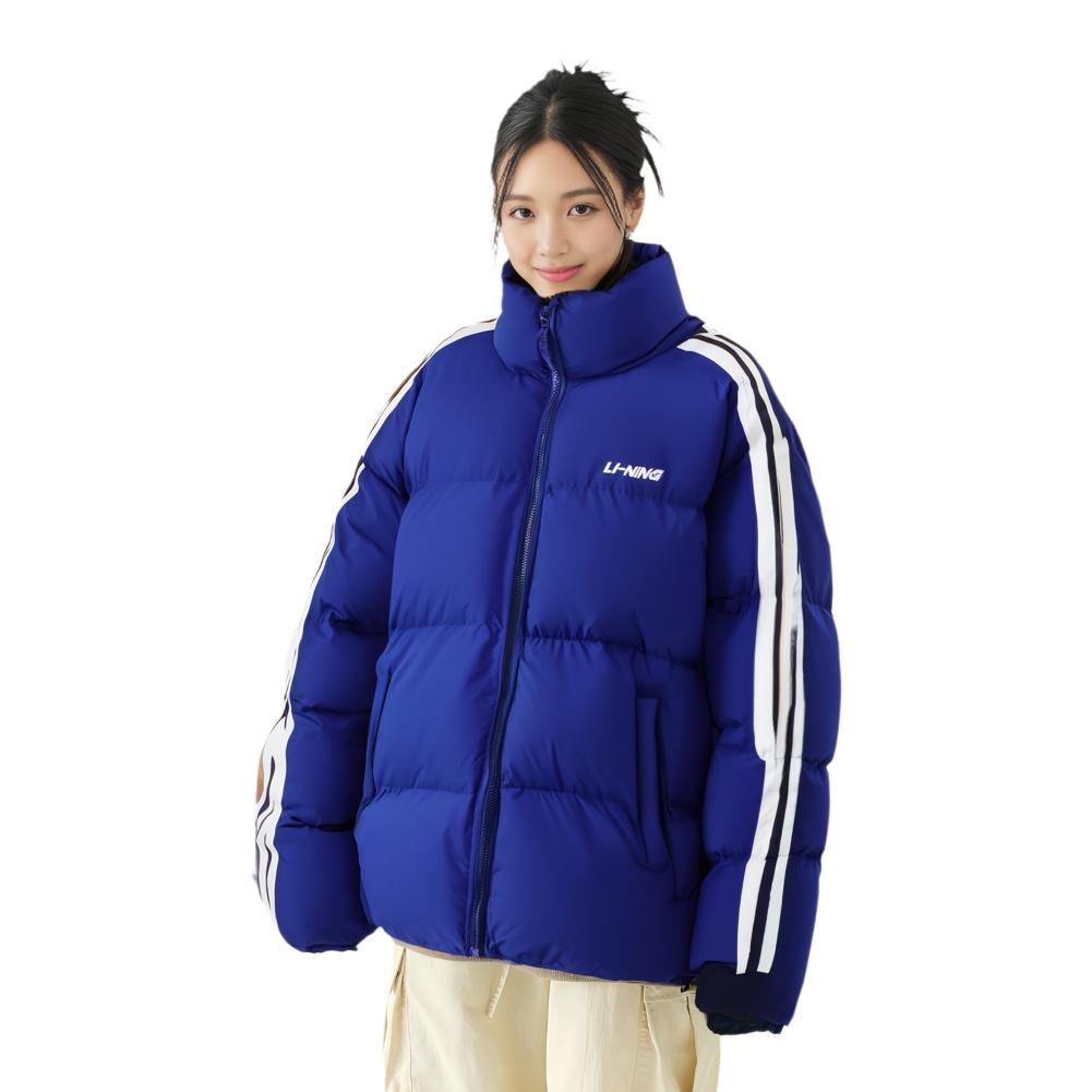 Li-Ning Graphic Short Down Jacket 'Blue' Men's AYMS337-3