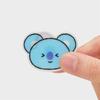 LINE FRIENDS BT21 KOYA Season's Greetings Acrylic Lenticular Magnet