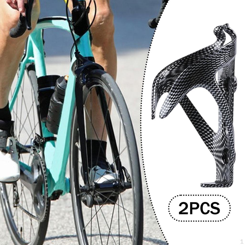 2 Pieces Bike Water Bottle Holders Bicycle Cages, Universal, Easy To Install, Drink
