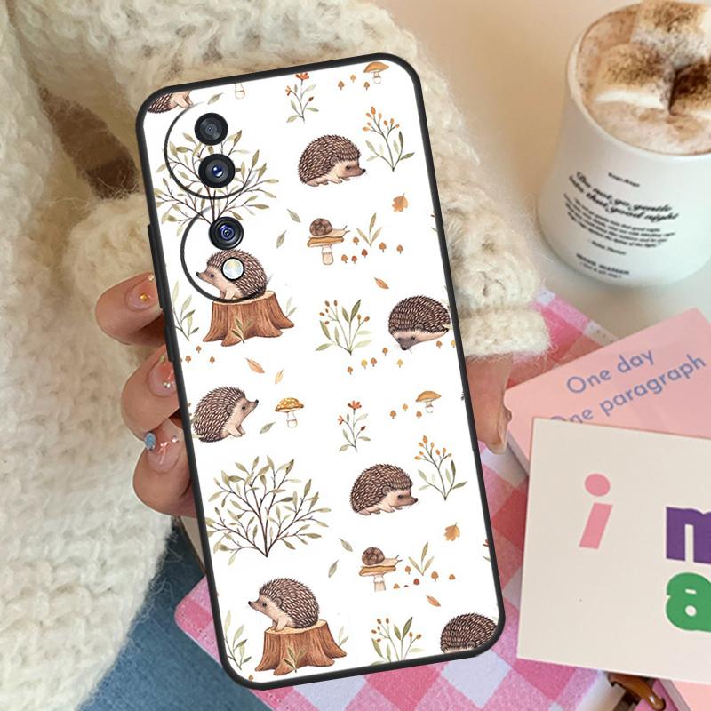 

Hedgehog For Honor Magic 8 7 6 Lite Case For Honor 400 200 Pro 90 70 50 X8c X8b X9a X9b X9c X9d Win RT Honor 70