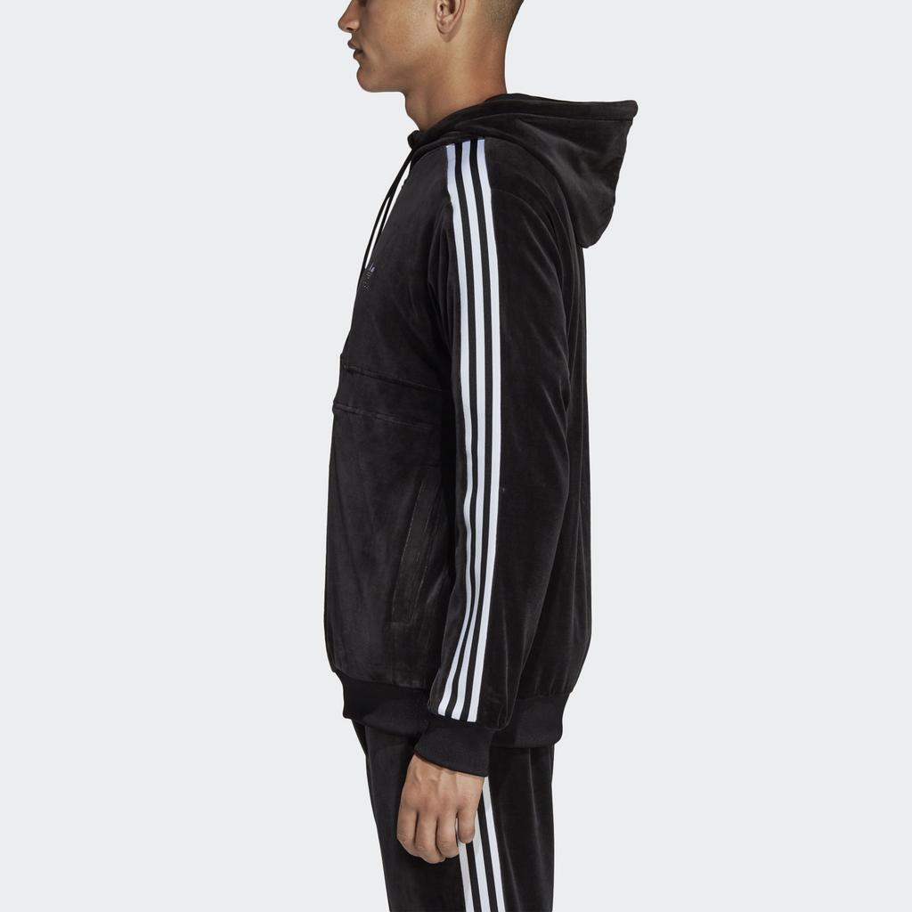 adidas Originals Cozy Halfzip Track Sweaters Black Men's DX3625