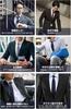 [Pepcyo] One-Touch Tie Set of 6 - 10-Second Attachment - Plain - Easy To Use - Formal Wear - Graduation Ceremony - Job Hunting - Gentleman's -